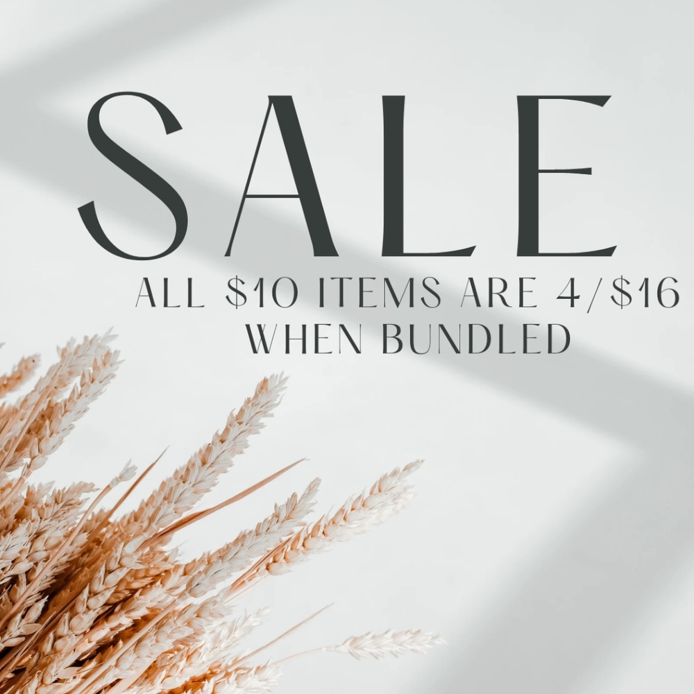 4/$16 Bundle Sale